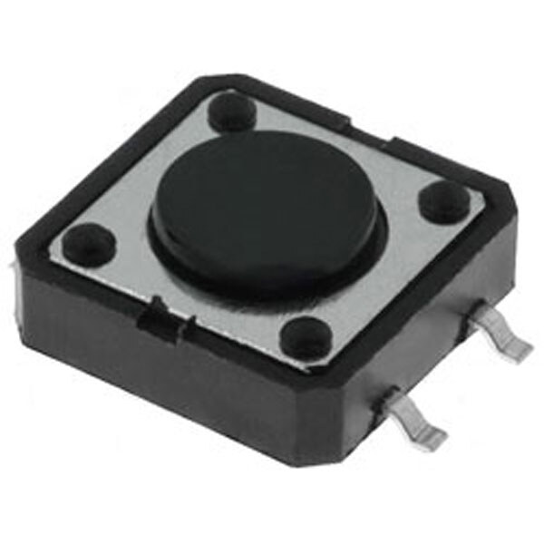 Кнопка тактовая TACT 12x12-7.0 SMD - № 1 Кнопка тактовая TACT 12x12-7.0 SMD - № 1