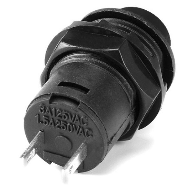 Кнопка DS-425a (DS-428) з фіксацією OFF-ON Чорна - № 2 Кнопка DS-425a (DS-428) з фіксацією OFF-ON Чорна - № 2