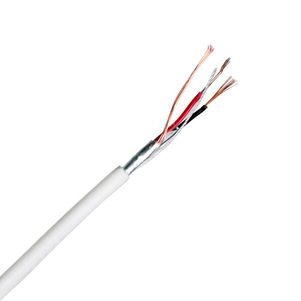 Кабель сигнальный 2x0.22mm2 CCA экранированный - № 1 Кабель сигнальный 2x0.22mm2 CCA экранированный - № 1