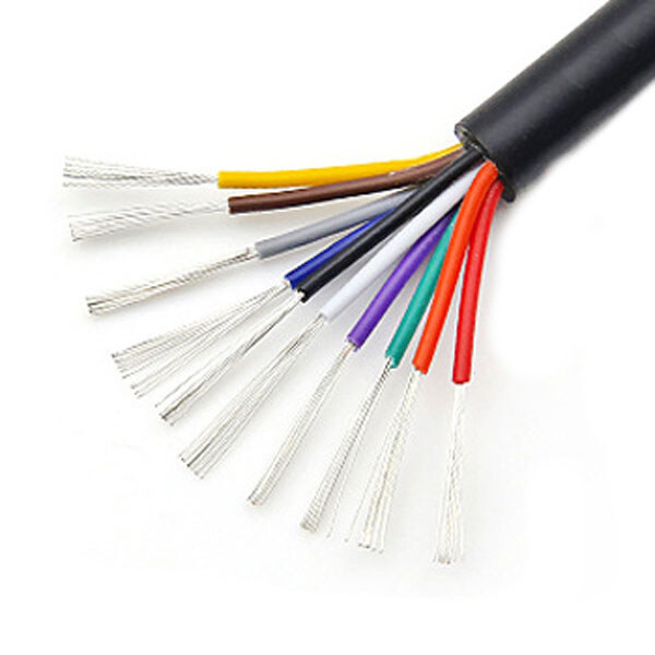 Кабель сигнальный UL2464 10х26AWG (7*0.16) ПВХ черный - № 1 Кабель сигнальный UL2464 10х26AWG (7*0.16) ПВХ черный - № 1