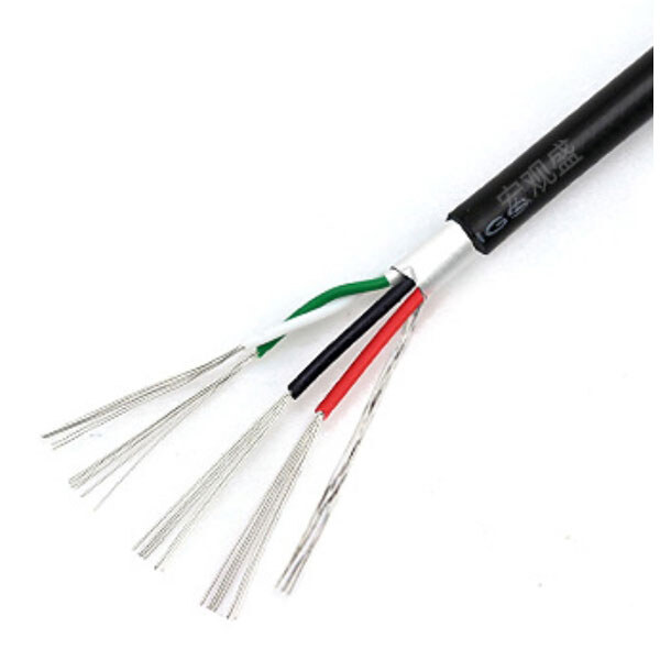 Кабель сигнальный UL2725 22AWG+28AWG OD4.1mm Black (USB data) - № 1 Кабель сигнальный UL2725 22AWG+28AWG OD4.1mm Black (USB data) - № 1