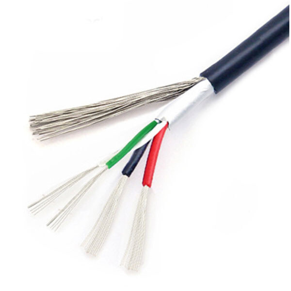Кабель сигнальный UL2725 22AWG+28AWG OD4.5mm Black (USB data) +braid - № 1 Кабель сигнальный UL2725 22AWG+28AWG OD4.5mm Black (USB data) +braid - № 1