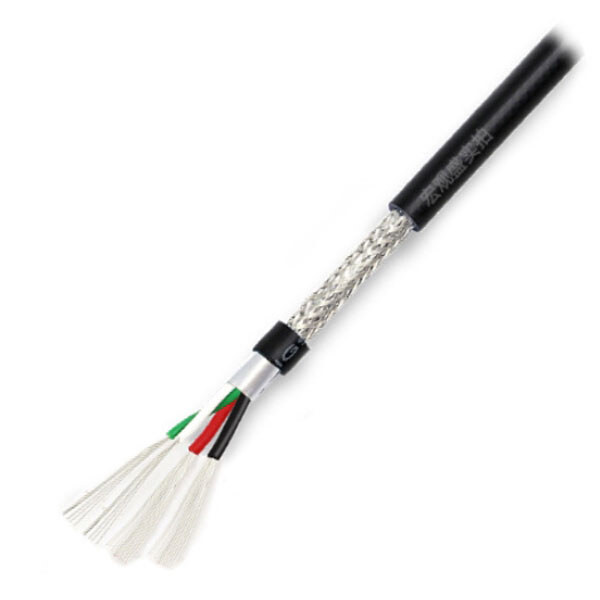 Кабель сигнальный UL2725 22AWG+28AWG OD4.5mm Black (USB data) +braid - № 2 Кабель сигнальный UL2725 22AWG+28AWG OD4.5mm Black (USB data) +braid - № 2