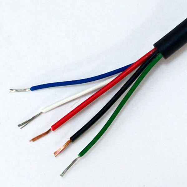 Кабель сигнальный USB cable 2х(40*0.08)+3x(7*0.127) black PUR - № 1 Кабель сигнальный USB cable 2х(40*0.08)+3x(7*0.127) black PUR - № 1