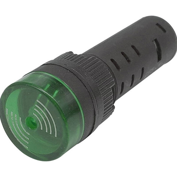 Буззер щитовой AD16-16SM Green 22-DC.AC 12V - № 1 Буззер щитовой AD16-16SM Green 22-DC.AC 12V - № 1