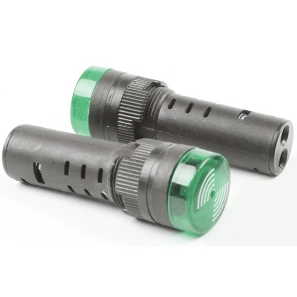 Буззер щитовой AD16-16SM Green 22-DC.AC 12V - № 2 Буззер щитовой AD16-16SM Green 22-DC.AC 12V - № 2