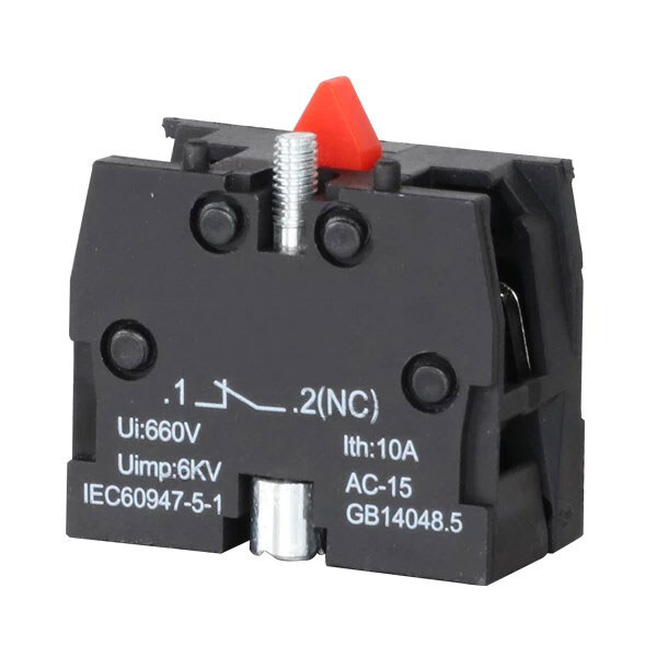 Додатковий блок контакт XB2-BE102C NC 10A - № 1 Додатковий блок контакт XB2-BE102C NC 10A - № 1