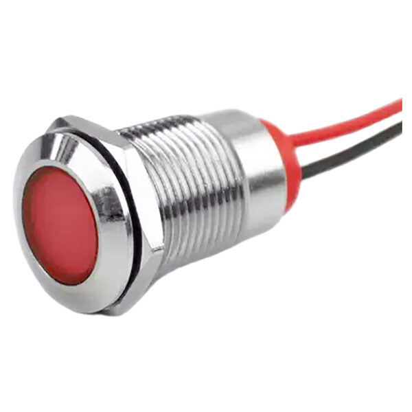 Індикатор антивандальний 12F-D-12-24VR-L Red LED - № 1 Індикатор антивандальний 12F-D-12-24VR-L Red LED - № 1
