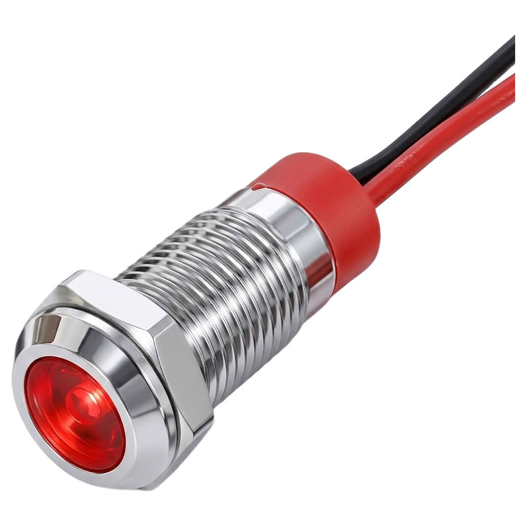 Індикатор антивандальний 8F-D-12-24VR-L Red LED - № 1 Індикатор антивандальний 8F-D-12-24VR-L Red LED - № 1