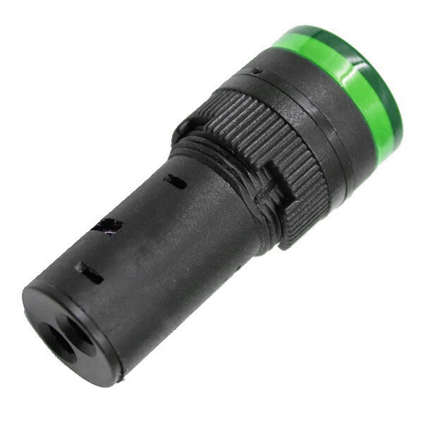 Індикатор щитовий AD16-16С-G 220v Зелений - № 2 Індикатор щитовий AD16-16С-G 220v Зелений - № 2