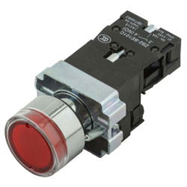 Кнопка щитова XB2-BW3461 1no 10a OFF- (ON) 220v LED Червона - № 1 Кнопка щитова XB2-BW3461 1no 10a OFF- (ON) 220v LED Червона - № 1