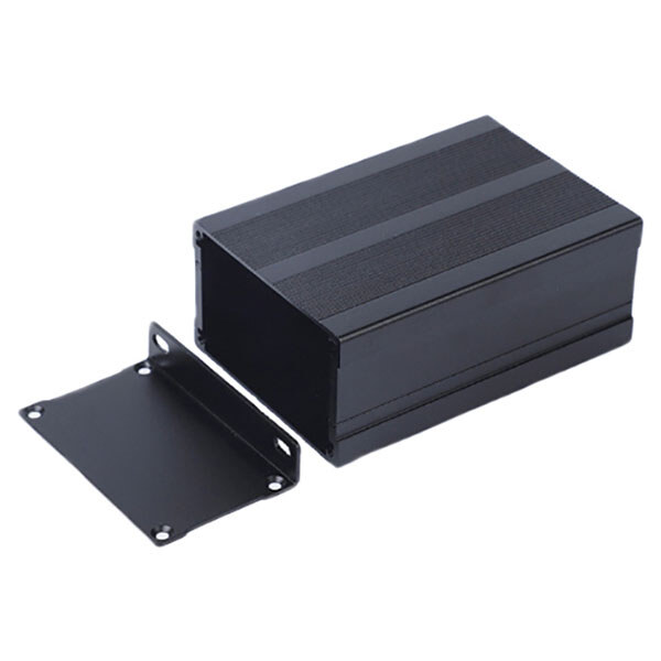 Корпус алюмінієвий 110*76*46MM aluminum case BLACK - № 1 Корпус алюмінієвий 110*76*46MM aluminum case BLACK - № 1