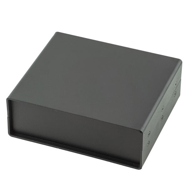 Корпус алюмінієвий 65*185*160мм KH-195-2 Black - № 1 Корпус алюмінієвий 65*185*160мм KH-195-2 Black - № 1