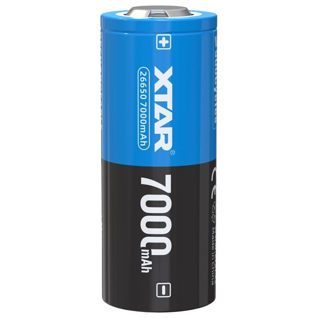Аккумулятор XTAR 26650P, 7000 mAh - № 1 Аккумулятор XTAR 26650P, 7000 mAh - № 1