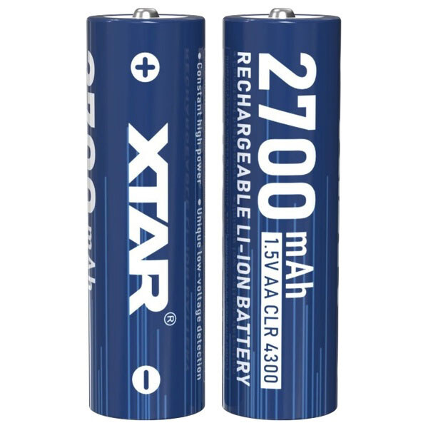 Аккумулятор XTAR AA/HR06, 2700 mAh - № 2 Аккумулятор XTAR AA/HR06, 2700 mAh - № 2