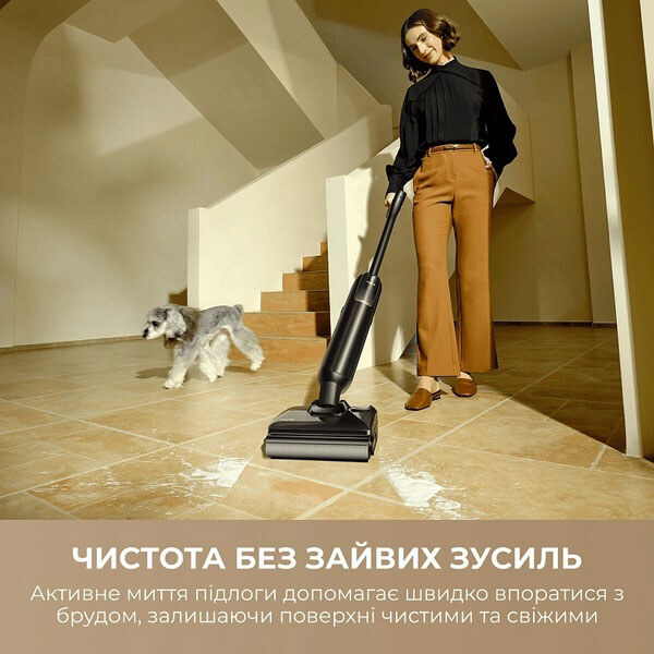 Аккумуляторный моющий пылесос Mova M50, Черный - № 3 Аккумуляторный моющий пылесос Mova M50, Черный - № 3