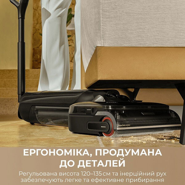 Аккумуляторный моющий пылесос Mova M50, Черный - № 6 Аккумуляторный моющий пылесос Mova M50, Черный - № 6