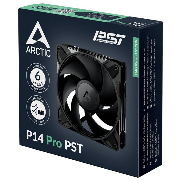 Вентилятор Arctic P14 Pro PST, Черный - № 4 Вентилятор Arctic P14 Pro PST, Черный - № 4