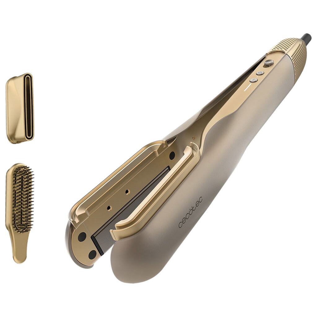 Выпрямитель для волос Cecotec AirLisse 2in1 ForceDry Champagne, Золотой - № 1 Выпрямитель для волос Cecotec AirLisse 2in1 ForceDry Champagne, Золотой - № 1