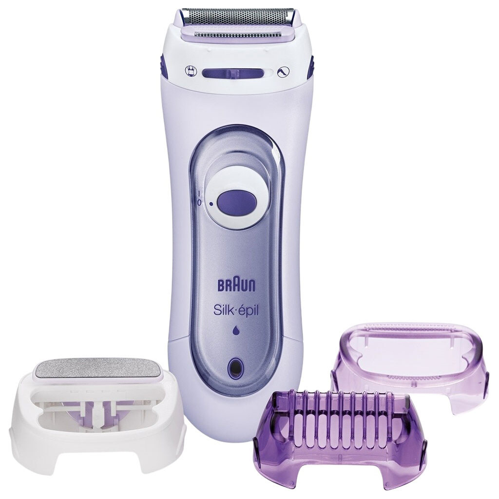 Электробритва Braun Silk-epil Lady Shaver 5560, Сиреневый - № 1 Электробритва Braun Silk-epil Lady Shaver 5560, Сиреневый - № 1