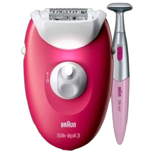 Эпилятор Braun Silk-epil 3 SE 3-202, Розовый - № 2 Эпилятор Braun Silk-epil 3 SE 3-202, Розовый - № 2