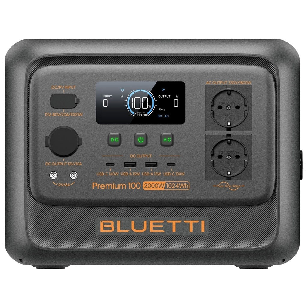 Зарядная станция Bluetti Premium 100 V2, Черный - № 1 Зарядная станция Bluetti Premium 100 V2, Черный - № 1