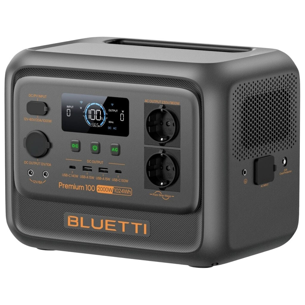 Зарядная станция Bluetti Premium 100 V2, Черный - № 2 Зарядная станция Bluetti Premium 100 V2, Черный - № 2