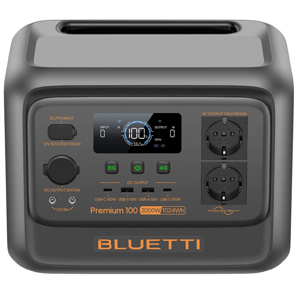 Зарядная станция Bluetti Premium 100 V2, Черный - № 4 Зарядная станция Bluetti Premium 100 V2, Черный - № 4