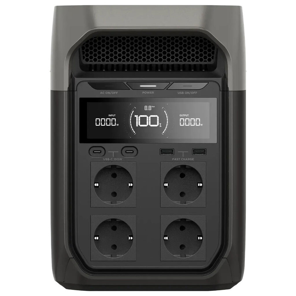 Зарядная станция EcoFlow Delta 3, Черный - № 2 Зарядная станция EcoFlow Delta 3, Черный - № 2