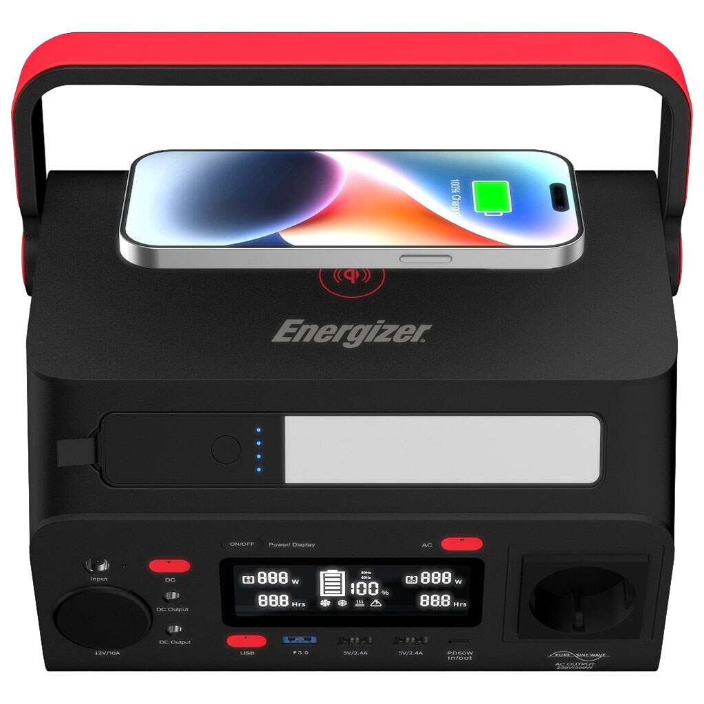 Зарядная станция Energizer PPS300W2, Черный - № 1 Зарядная станция Energizer PPS300W2, Черный - № 1