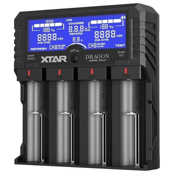 Зарядное устройство XTAR VP4L Plus Dragon - № 1 Зарядное устройство XTAR VP4L Plus Dragon - № 1