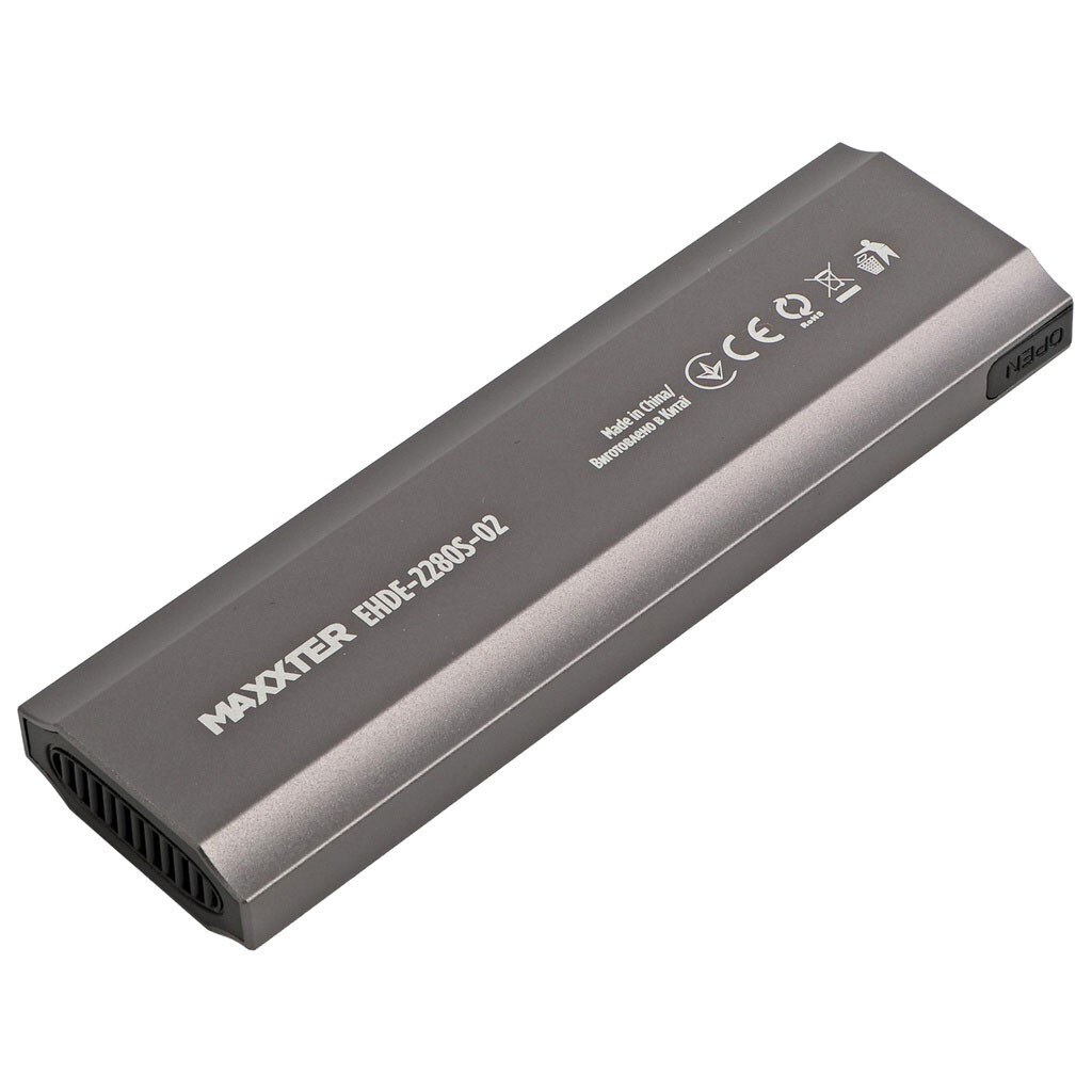 Внешний USB карман для SSD Maxxter, Черный - № 2 Внешний USB карман для SSD Maxxter, Черный - № 2