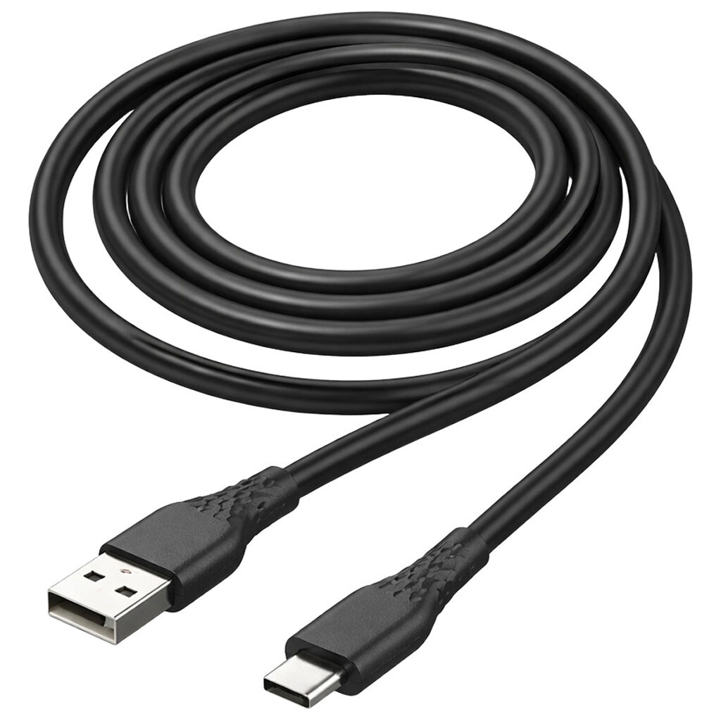 USB кабель ColorWay CW-CBUC094-BK, Type-C, 1.0 м., Черный - № 2 USB кабель ColorWay CW-CBUC094-BK, Type-C, 1.0 м., Черный - № 2