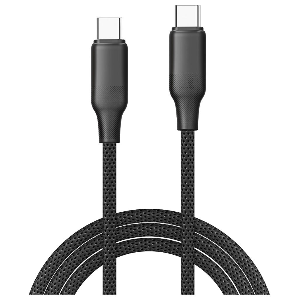 USB кабель ColorWay CW-CBPDCC102-BK, Type-C, 2.0 м., Чорний - № 1 USB кабель ColorWay CW-CBPDCC102-BK, Type-C, 2.0 м., Чорний - № 1