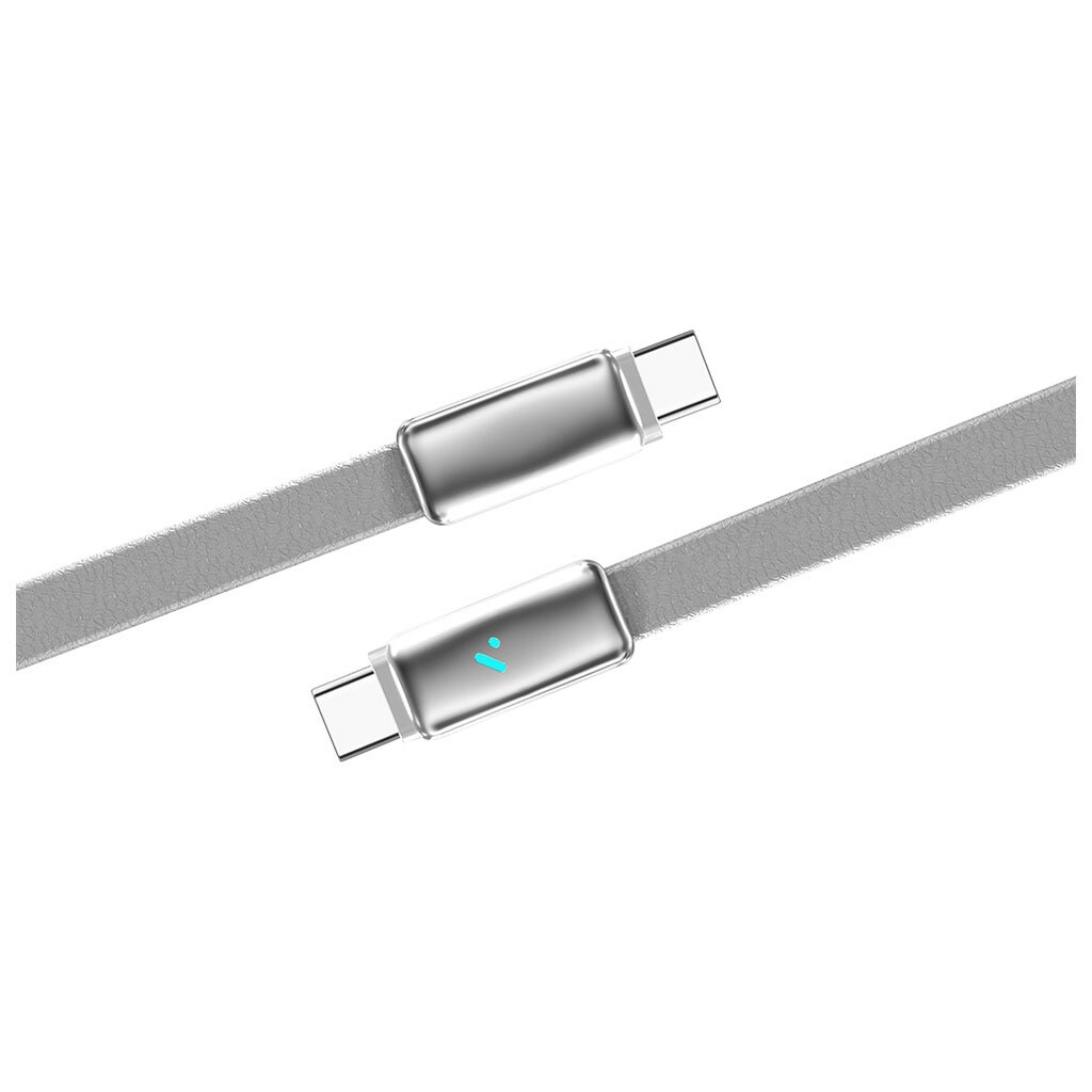 USB кабель ColorWay CW-CBPDCC100-GR, Type-C, 1.0 м., Серый - № 2 USB кабель ColorWay CW-CBPDCC100-GR, Type-C, 1.0 м., Серый - № 2