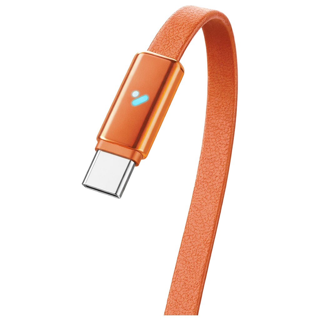 USB кабель ColorWay CW-CBPDCC100-OR, Type-C, 1.0 м., Оранжевый - № 2 USB кабель ColorWay CW-CBPDCC100-OR, Type-C, 1.0 м., Оранжевый - № 2