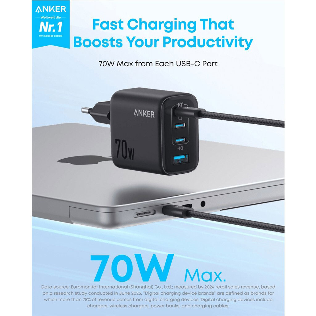 СЗУ Anker Charger A121CG11, Чорний - № 2 СЗУ Anker Charger A121CG11, Чорний - № 2