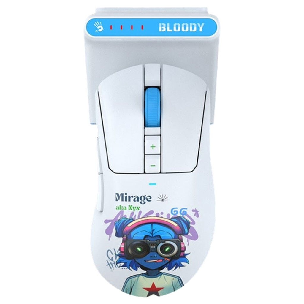 Мышь Bloody R73 Ultra Duo Nyx Mirage, Белый - № 2 Мышь Bloody R73 Ultra Duo Nyx Mirage, Белый - № 2
