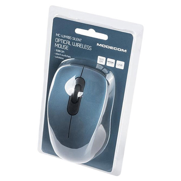 Мышь Modecom MC-WM10S, Синий - № 5 Мышь Modecom MC-WM10S, Синий - № 5