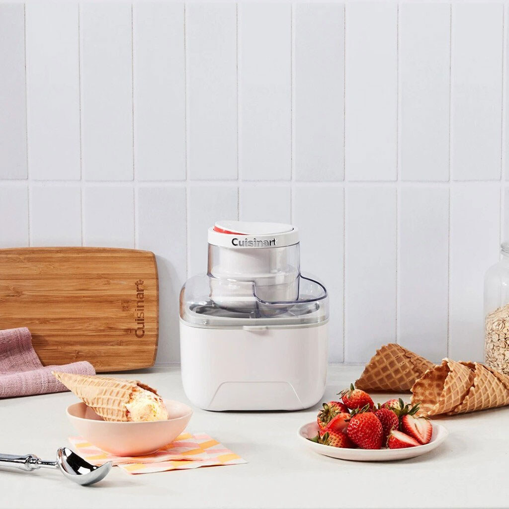Мороженица Cuisinart Solo Scoops ICEM10E, Белый - № 2 Мороженица Cuisinart Solo Scoops ICEM10E, Белый - № 2