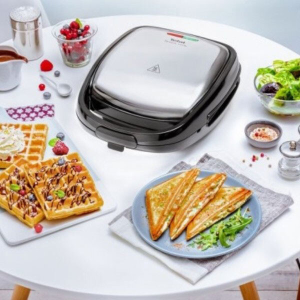 Мультимейкер Tefal Snack Time SW341D12, Черный - № 4 Мультимейкер Tefal Snack Time SW341D12, Черный - № 4