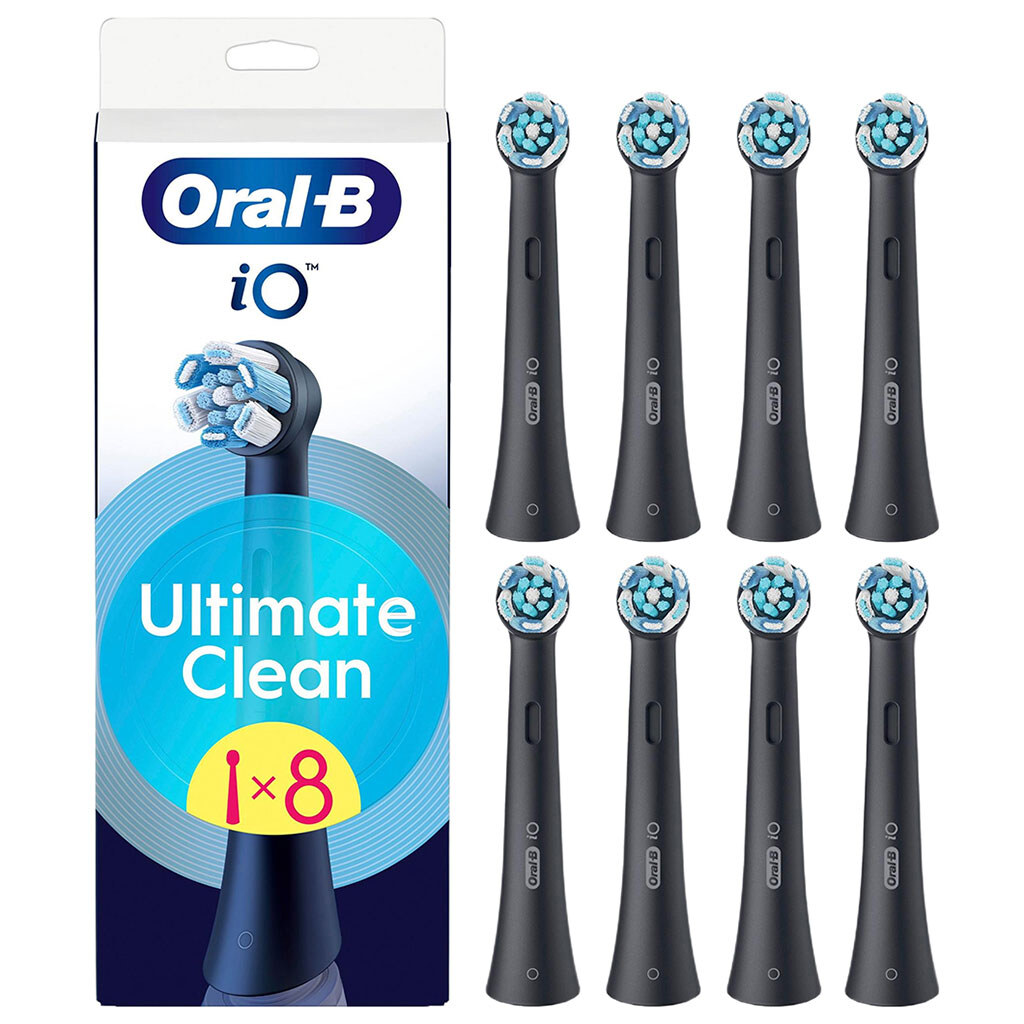 Насадка для зубной щетки Braun Oral-B iO RB CBF-8 Ultimate, Черный - № 2 Насадка для зубной щетки Braun Oral-B iO RB CBF-8 Ultimate, Черный - № 2