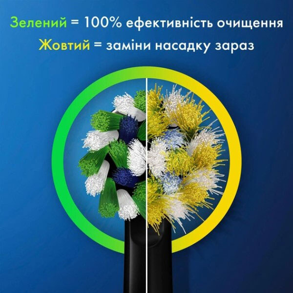 Насадка для зубной щетки Braun Oral-B Pro Cross Action EB50BRX, Черный - № 3 Насадка для зубной щетки Braun Oral-B Pro Cross Action EB50BRX, Черный - № 3