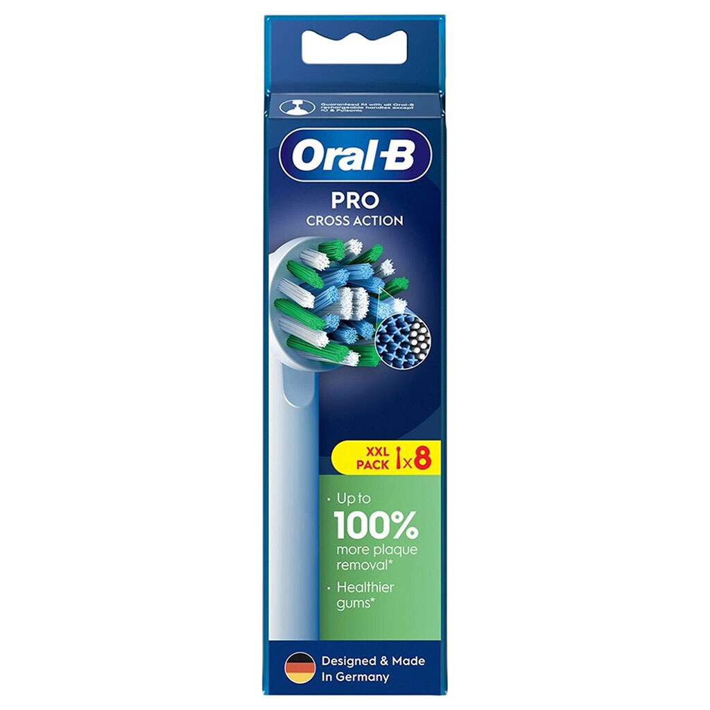 Насадка для зубной щетки Braun Oral-B Pro Cross Action EB50RX, Белый - № 3 Насадка для зубной щетки Braun Oral-B Pro Cross Action EB50RX, Белый - № 3