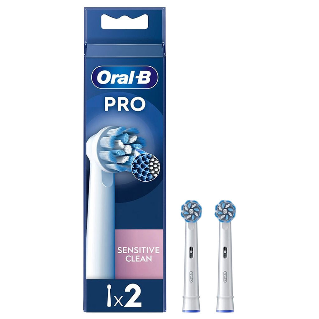 Насадка для зубной щетки Braun Oral-B Pro Sensitive Clean EB60X, Белый - № 1 Насадка для зубной щетки Braun Oral-B Pro Sensitive Clean EB60X, Белый - № 1