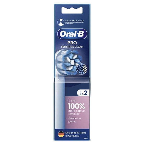 Насадка для зубной щетки Braun Oral-B Pro Sensitive Clean EB60X, Белый - № 2 Насадка для зубной щетки Braun Oral-B Pro Sensitive Clean EB60X, Белый - № 2