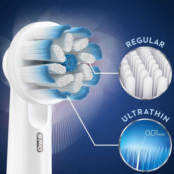 Насадка для зубной щетки Braun Oral-B Pro Sensitive Clean EB60X, Белый - № 5 Насадка для зубной щетки Braun Oral-B Pro Sensitive Clean EB60X, Белый - № 5
