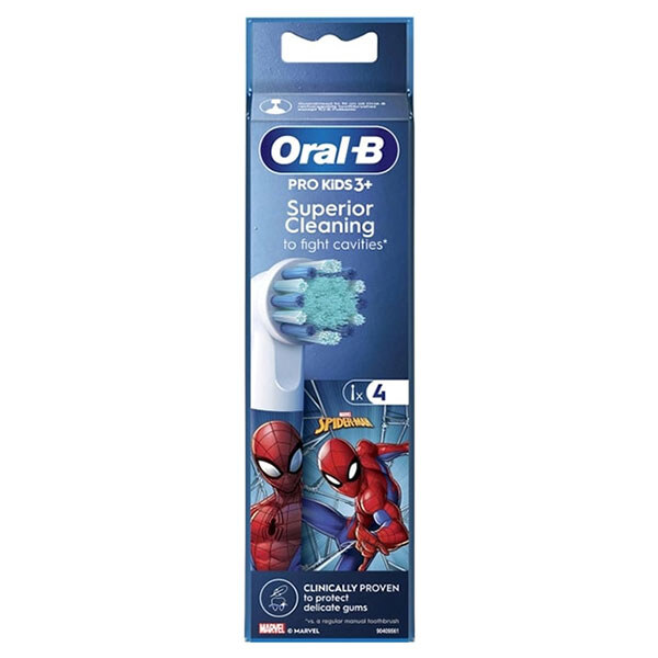 Насадка для зубной щетки Braun Oral-B Stages Power Spider Man EB10S, Белый - № 3 Насадка для зубной щетки Braun Oral-B Stages Power Spider Man EB10S, Белый - № 3