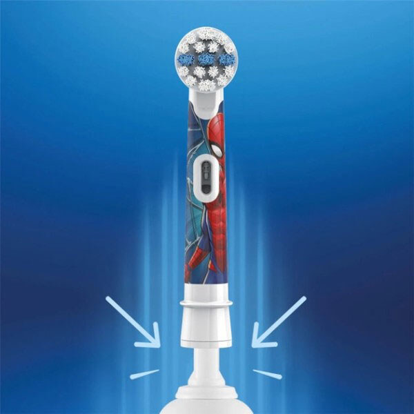 Насадка для зубной щетки Braun Oral-B Stages Power Spider Man EB10S, Белый - № 6 Насадка для зубной щетки Braun Oral-B Stages Power Spider Man EB10S, Белый - № 6