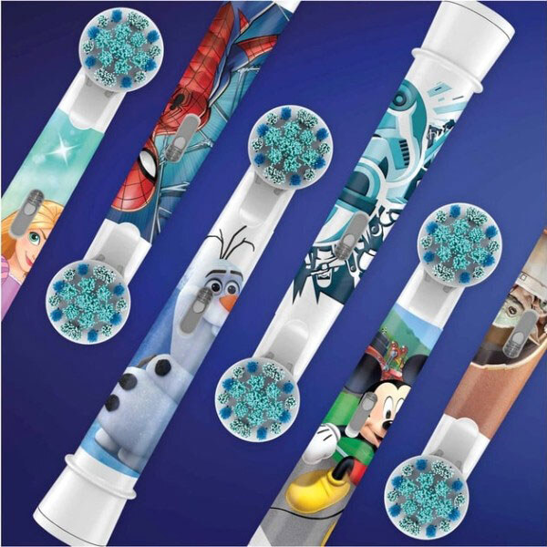 Насадка для зубной щетки Braun Oral-B Stages Power Spider Man EB10S, Белый - № 7 Насадка для зубной щетки Braun Oral-B Stages Power Spider Man EB10S, Белый - № 7